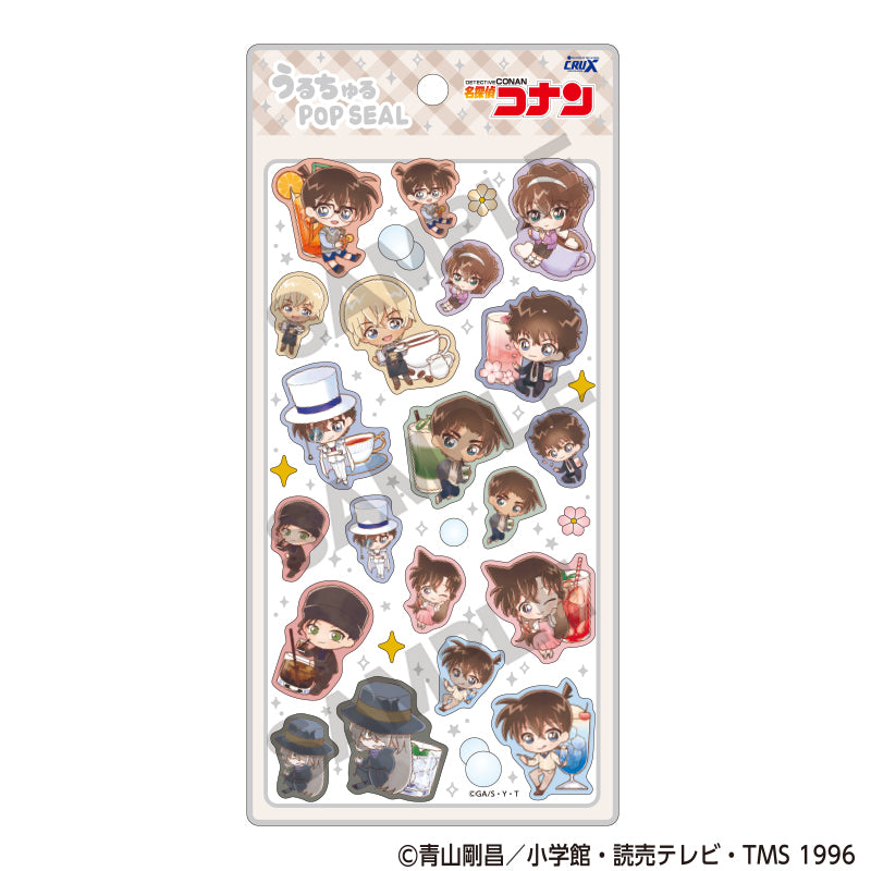 『名探偵コナン』うるちゅるPOP SEAL きゃらペコ ドリンク