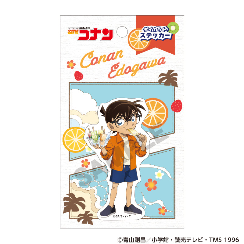名探偵コナン』グリッターアート缶バッジ 工藤新一 アイスキャンディー