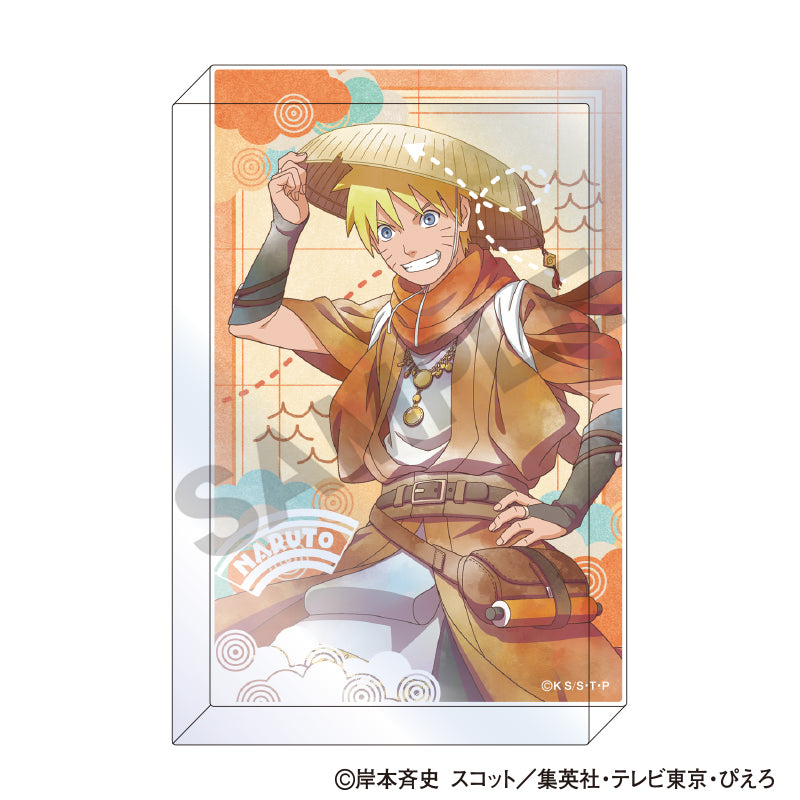 NARUTO-ナルト- 疾風伝』アクリルブロック うずまきナルト 旅人 クラ