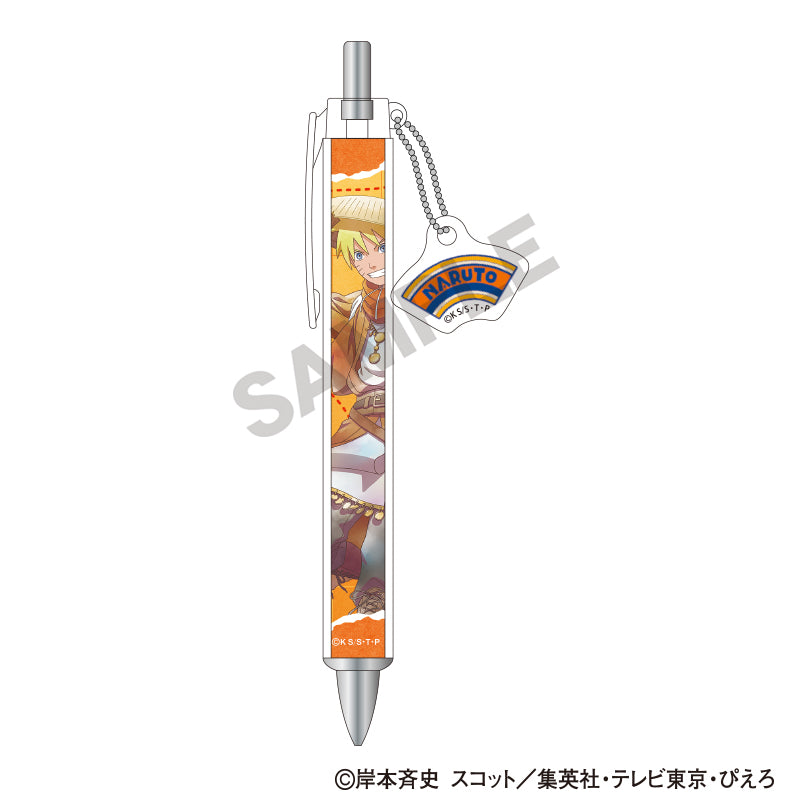 ホップ★ステップ賞 selection18 岸本斉史 カラクリ 直筆プロフィール NARUTO-ナルト- 疾風伝』チャーム付きボールペン 春野サクラ 旅人 クラ