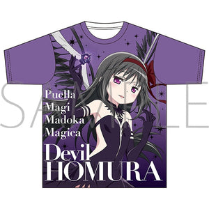 『魔法少女まどか☆マギカ』フルグラフィックTシャツ/悪魔ほむら