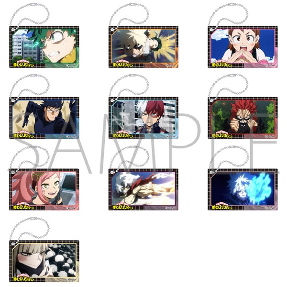 ヒロアカ アクリルキーホルダー 16個セット 僕のヒーローアカデミア 【BOX】トレーディングアクリル