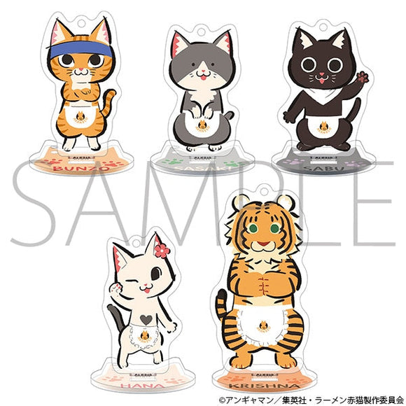 『ラーメン赤猫』スタンド付きアクリルキーホルダーコレクション【BOX】