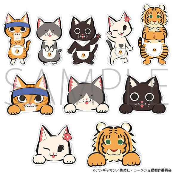 『ラーメン赤猫』ウォールステッカーコレクション【BOX】