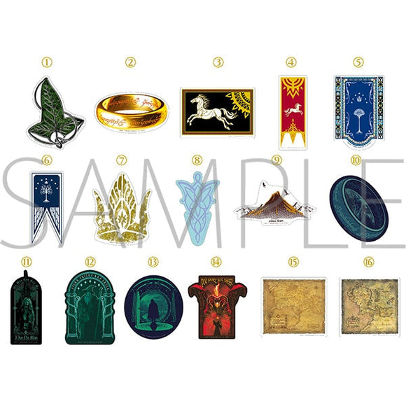 『The Lord of the Rings』モチーフステッカー コレクション【BOX】