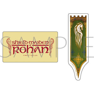 『THE LORD OF THE RINGS:THE WAR OF THE ROHIRRIM』ステッカー(2枚セット)/B