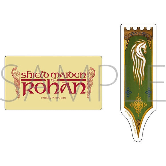 『THE LORD OF THE RINGS:THE WAR OF THE ROHIRRIM』ステッカー(2枚セット)/B