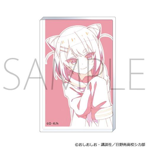 『しかのこのこのここしたんたん』ミニアクリル複製原画/ねこちゃん