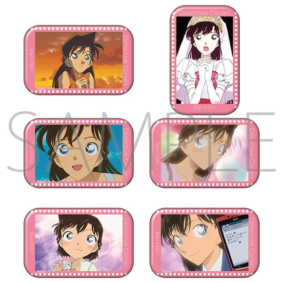名探偵コナン』スクエア缶バッジコレクション/毛利蘭【BOX】 – Anime  