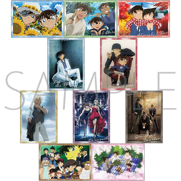 【名探偵コナン】ミニメタル ポスター 名探偵コナン』ミニクリアポスターコレクション【BOX】 – Anime