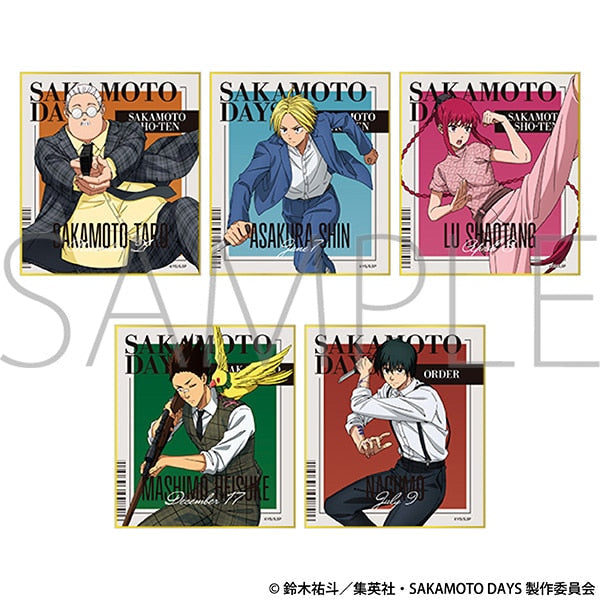 『SAKAMOTO DAYS』ミニ色紙コレクション【BOX】