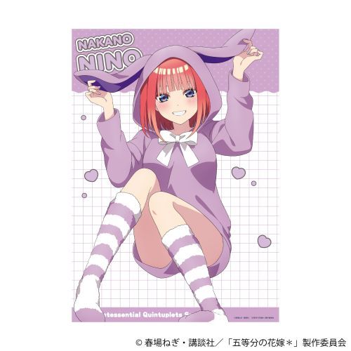 『五等分の花嫁*』クリアポスター/中野二乃