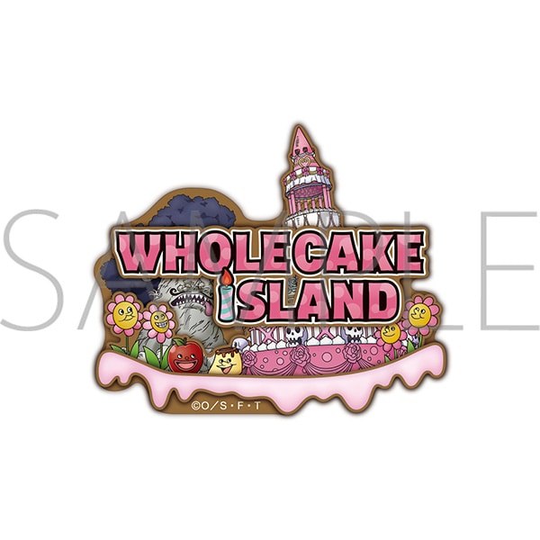 『ONE PIECE』スーベニア マグネット/ホールケーキアイランド編