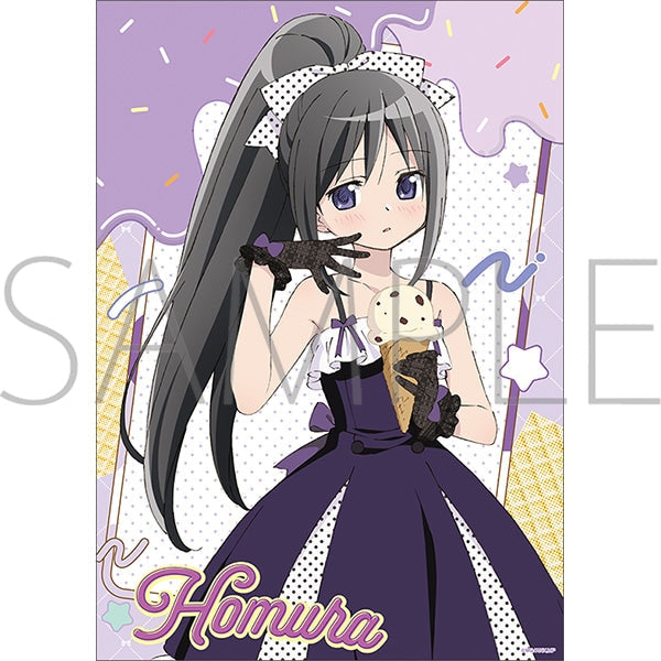 【非売品】魔法少女まどかマギカ 暁美ほむら 鹿目まどか ほむら クリアポスター 魔法少女まどか☆マギカ』クリアポスター/暁美ほむら(ice cream