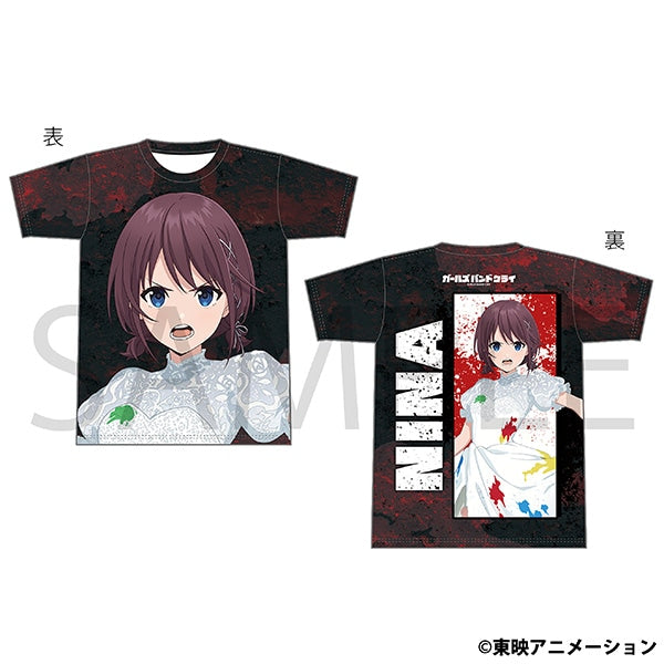 『ガールズバンドクライ』フルグラフィックTシャツ/井芹 仁菜