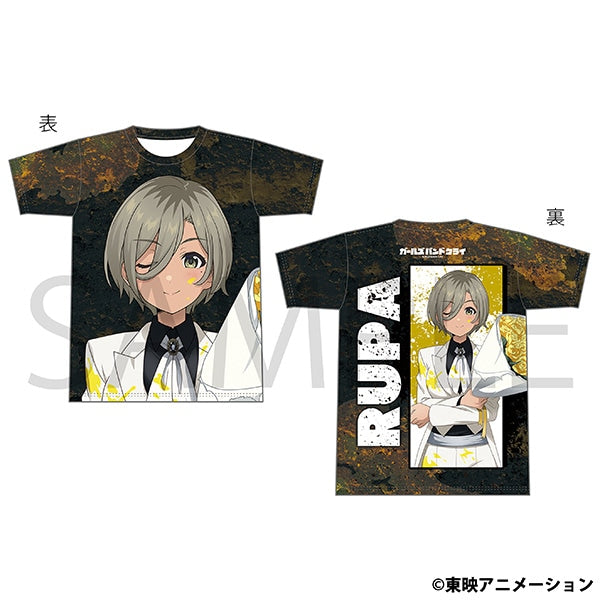 『ガールズバンドクライ』フルグラフィックTシャツ/ルパ