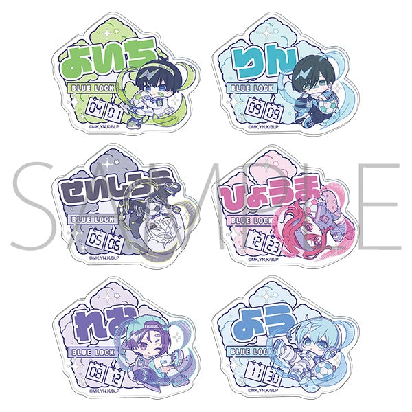 『ブルーロック2期』お名前バッジコレクション(ぱすてるぽっぷ)【BOX】