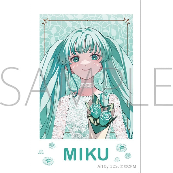 『初音ミクシリーズ』チェキプリント/初音ミク パーティードレス Art by うごんば