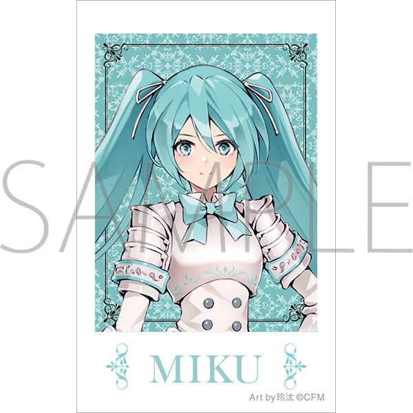 『初音ミクシリーズ』チェキプリント/初音ミク 騎士 Art by 玲汰