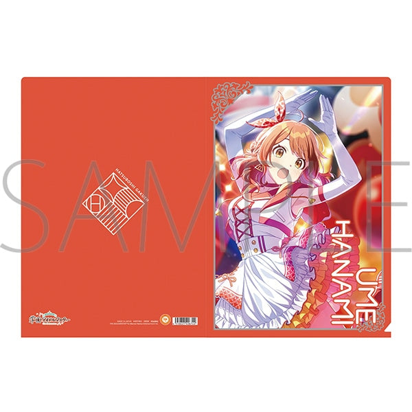 学園アイドルマスター コラボカフェ  クリアファイルセット グッズ-クリアファイル】学園アイドルマスター クリアファイル