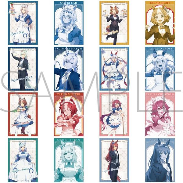 『ウマ娘 シンデレラグレイ』メタルポストカードコレクション ~聖蹄祭へようこそ!トレセン学園メイド喫茶~【BOX】