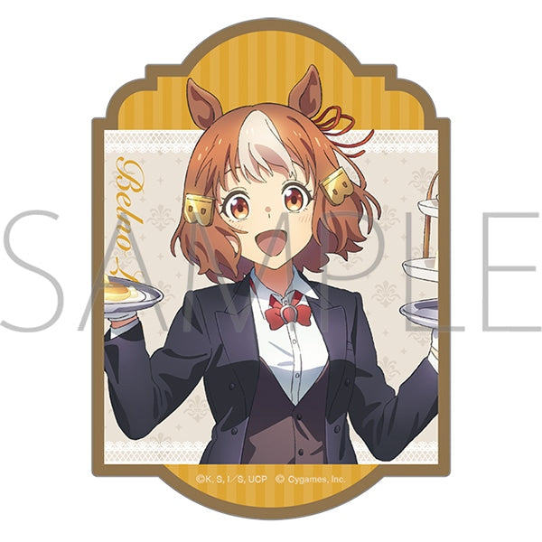 『ウマ娘 シンデレラグレイ』ステッカー/ベルノライト ~聖蹄祭へようこそ!トレセン学園メイド喫茶~