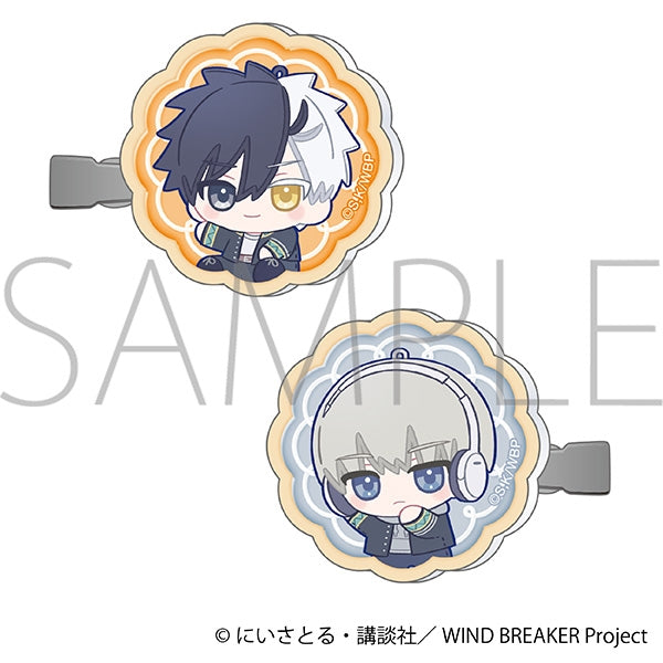 『WIND BREAKER』アクリルヘアクリップセット/桜 遥&梶 蓮 ぬいパル すきっぷ