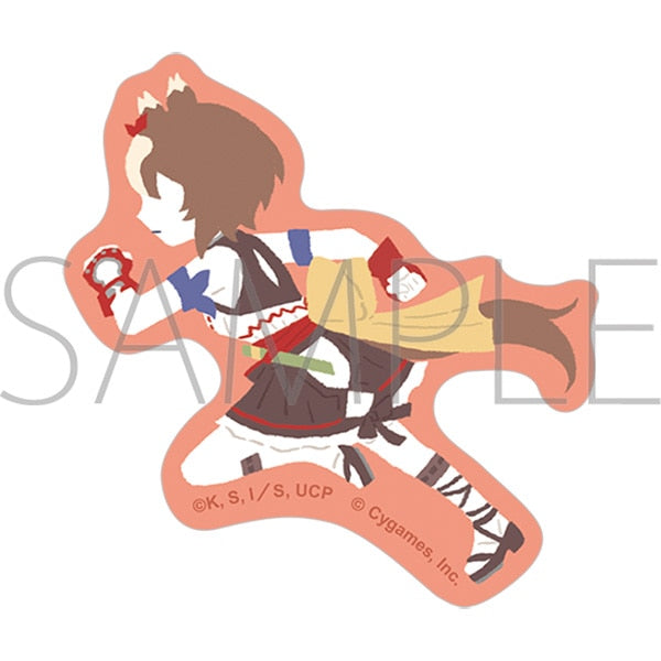 『名探偵コナン』ウマ娘 シンデレラグレイ ステッカー/ゆるパレット ヤエノムテキ