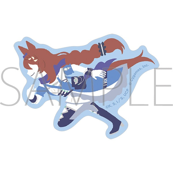 『名探偵コナン』ウマ娘 シンデレラグレイ ステッカー/ゆるパレット スーパークリーク