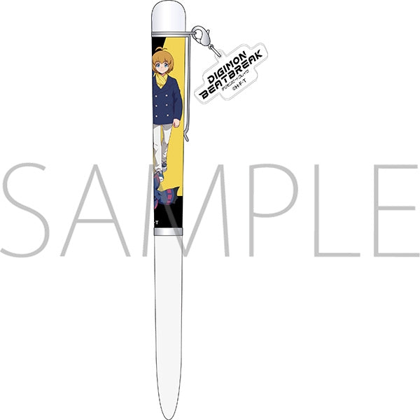 『DIGIMON BEATBREAK』チャーム付きボールペン/久遠寺マコト&キロプモン