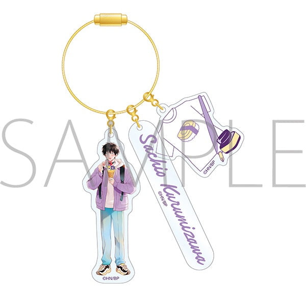 『ごちそうΩはチュウと鳴く』アクリルキーチャーム/胡桃沢さちお