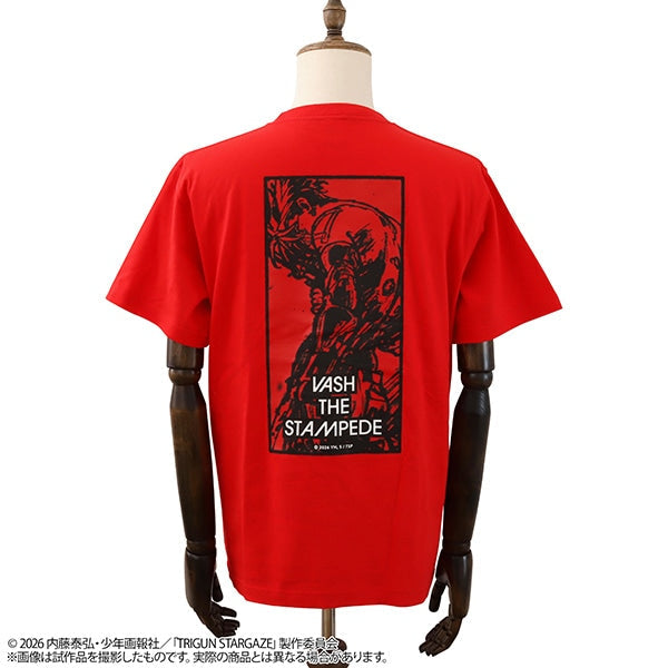 『TRIGUN STARGAZE』Tシャツ/ティザービジュアル RED