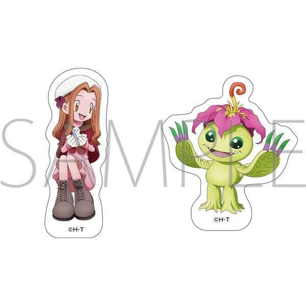 『デジモンアドベンチャー』ダイカットステッカー/太刀川ミミ&パルモン