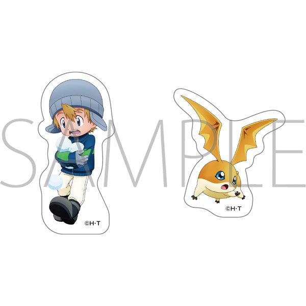 『デジモンアドベンチャー』ダイカットステッカー/高石タケル&パタモン