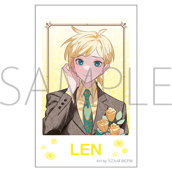 『初音ミクシリーズ』チェキプリント/鏡音レン パーティードレス Art by うごんば