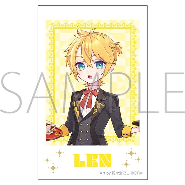 『初音ミクシリーズ』チェキプリント/鏡音レン 和風喫茶 Art by 羽々倉ごし