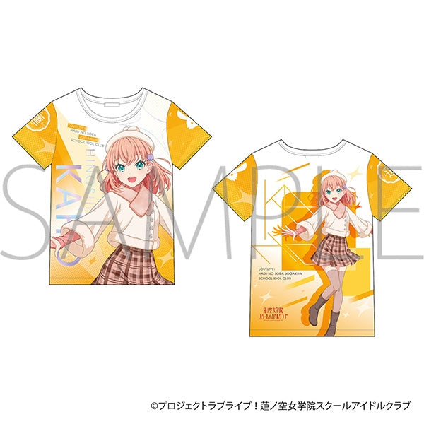 『ラブライブ!蓮ノ空女学院スクールアイドルクラブ』フルグラフィックTシャツ/日野下 花帆