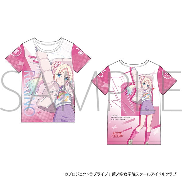 『ラブライブ!蓮ノ空女学院スクールアイドルクラブ』フルグラフィックTシャツ/大沢 瑠璃乃