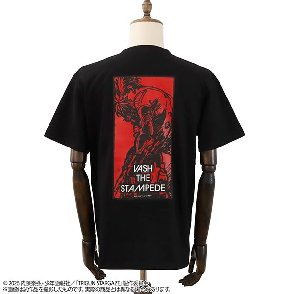 『TRIGUN STARGAZE』Tシャツ/ティザービジュアル BLACK