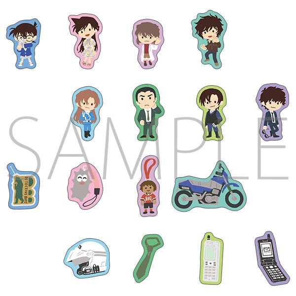 『名探偵コナン』フレークステッカー/ゆるパレット F柄