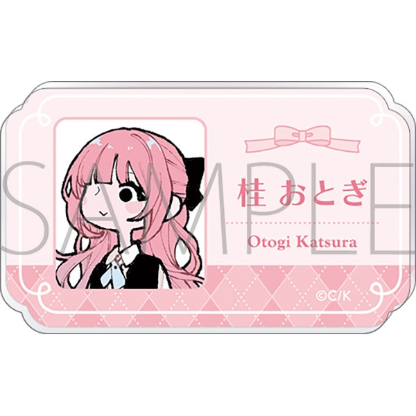 『恋せよまやかし天使ども』アクリルネームバッジ/桂 おとぎ
