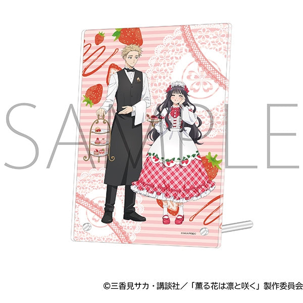 『薫る花は凛と咲く』アクリルアートパネル/いちごパーティー