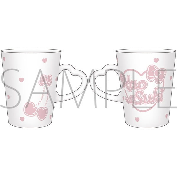 『顔だけじゃ好きになりません』ハートマグカップ