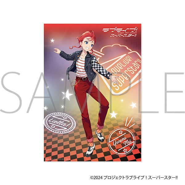 『ラブライブ!スーパースター!!』クリアポスター/米女メイ