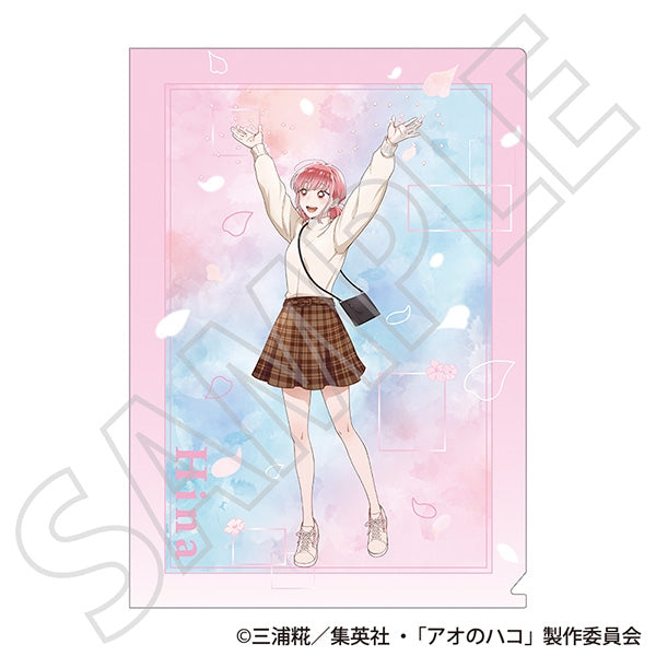 『アオのハコ』クリアファイル/蝶野 雛 ~春色~