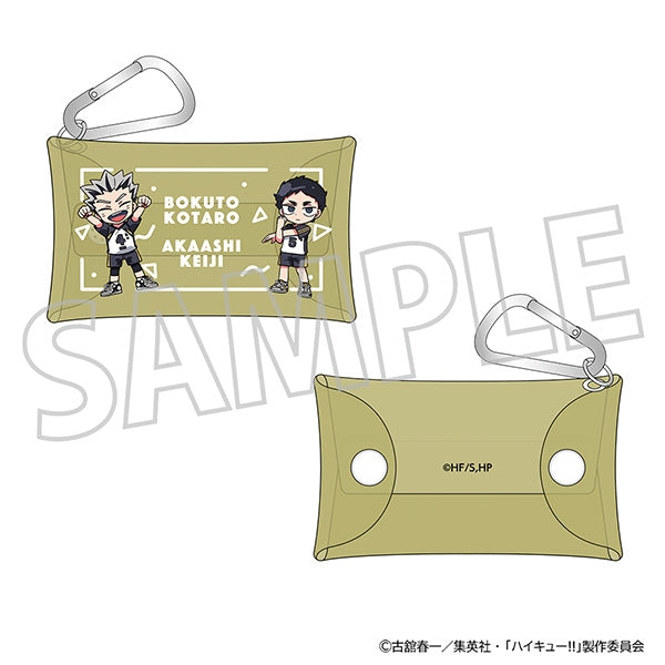『ハイキュー!!』カラビナ付きクリアポーチ/木兎光太郎・赤葦京治