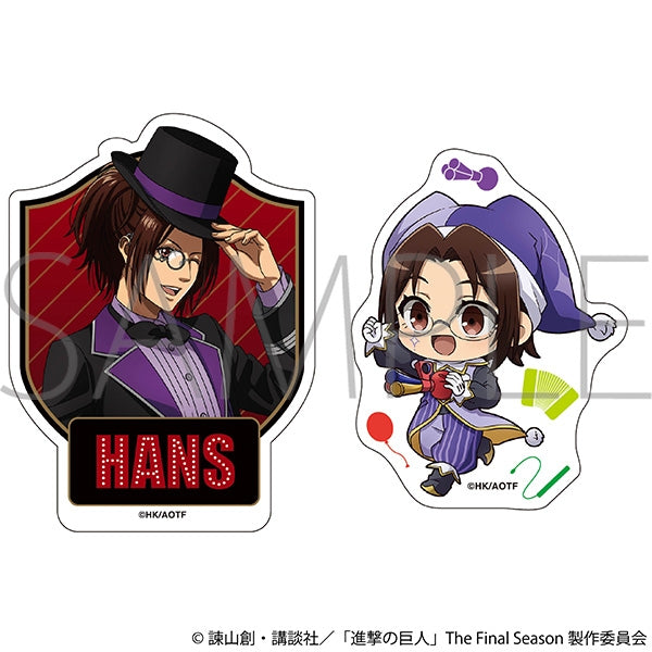 『進撃の巨人』ステッカーセット/ハンジ