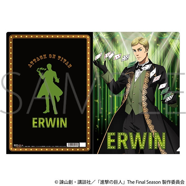 『進撃の巨人』クリアファイル/エルヴィン ~マジシャン~