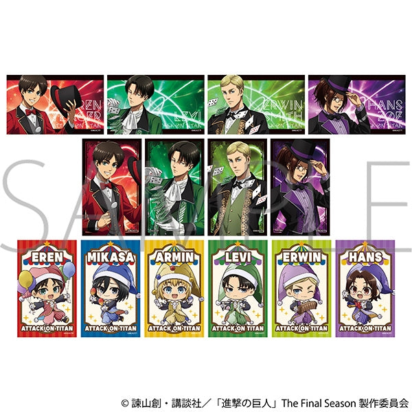 『進撃の巨人』トレーディングホロクリアカード【BOX】