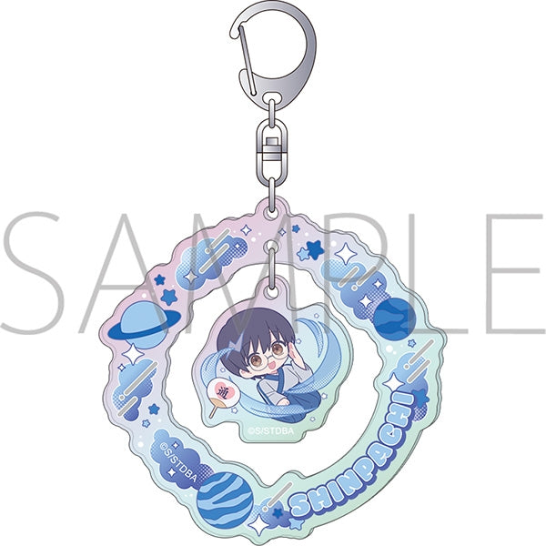 『銀魂』アクリルキーホルダー/ぱすてるぽっぷ 志村新八